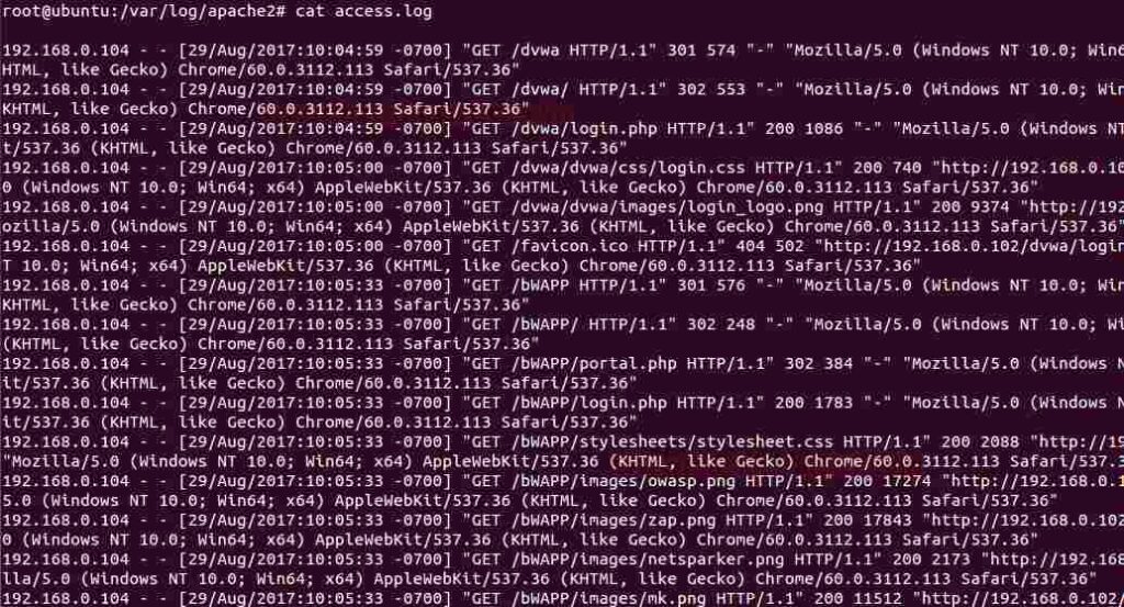 Nginxエラーログ確認のイメージ