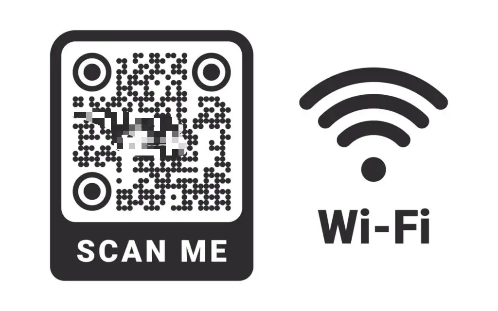 WiFi接続用QRコード