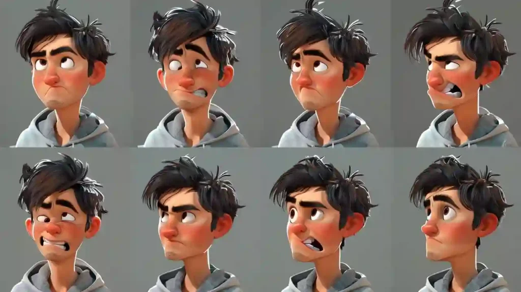 AI絵本で同じキャラクターを維持する例