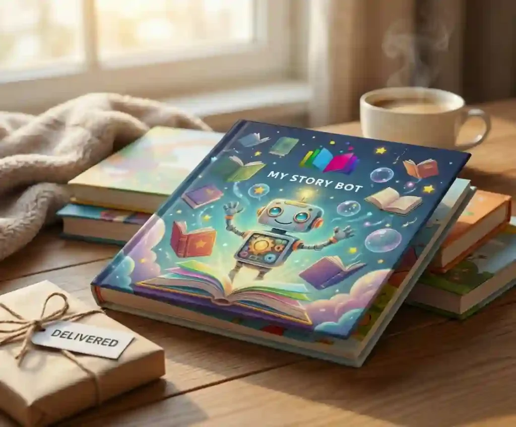 AIを活用した子ども向け絵本の完成イメージ