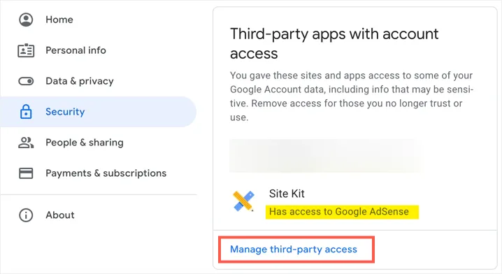 Googleアカウントから不要な第三者アプリのアクセス権限を削除する方法